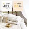 DOHXA All-Season 35% Soy Fiber Two-in-One Zipper Duvet