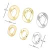 Brože ve stylu punku Unisex Women Geometry Heave Metal Party Pins ve stylu Hard Rock