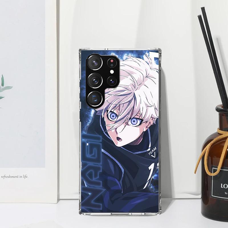 Blue Lock Nagi Seishiro Phone Case For Samsung Galaxy S26 S25 Edge S24 FE S23 S22 Ultra S21 Plus S20 + Art Fundas Back Cover Gal