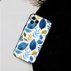 Art Flower For Iphone 17 Air 16 Pro Max 15 14 13 Full Cover Anti-Shock MagSafe Cover