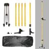 Teleskop-Stativstange - Huepar - LP36 - Verstellbar - Laser-Nivellier-Halterung - 1/4"-20 Gewinde