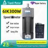 Tianli Small Gear Reducer Motor 6IK300W 220V AC Speed Control Motor 120W/250W