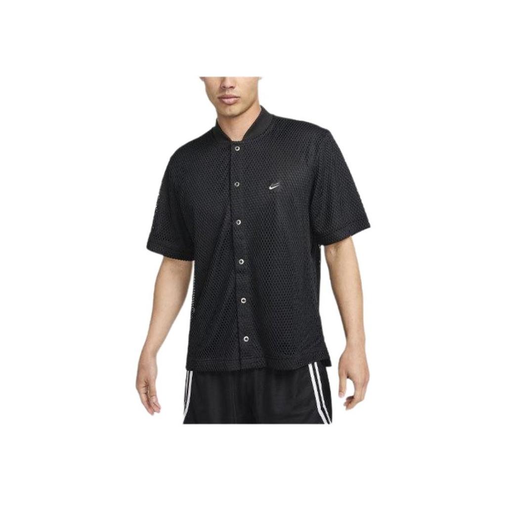 Nike Kevin Durant Breathable Short Sleeve Basketball Jersey Men Tops Black FN3040-010