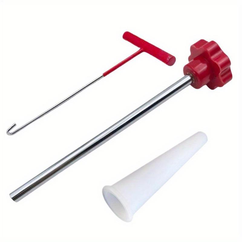 23pcs Car Valve Stem Tool Tire Valve Stem Puller Auto Tire Installer Tool T-Hook Car Puller Wheel Tire Remover Accessory