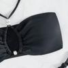 Halter Tie Pearl Decor Sexy Two Piece Bikini Set Elegant Women Swimwear