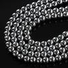 Bead, silvery
