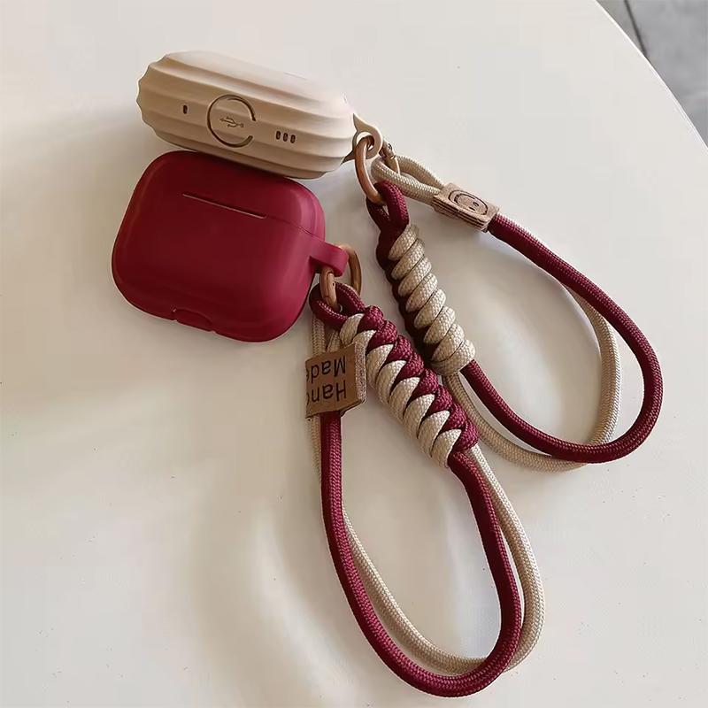 Airpods 4 Case Bluetooth Earbuds Protective Cover For Apple Pro 3 Airpods 3 Pro2 Pro 2 Funda Soft Silicone with Smile Hand Strap