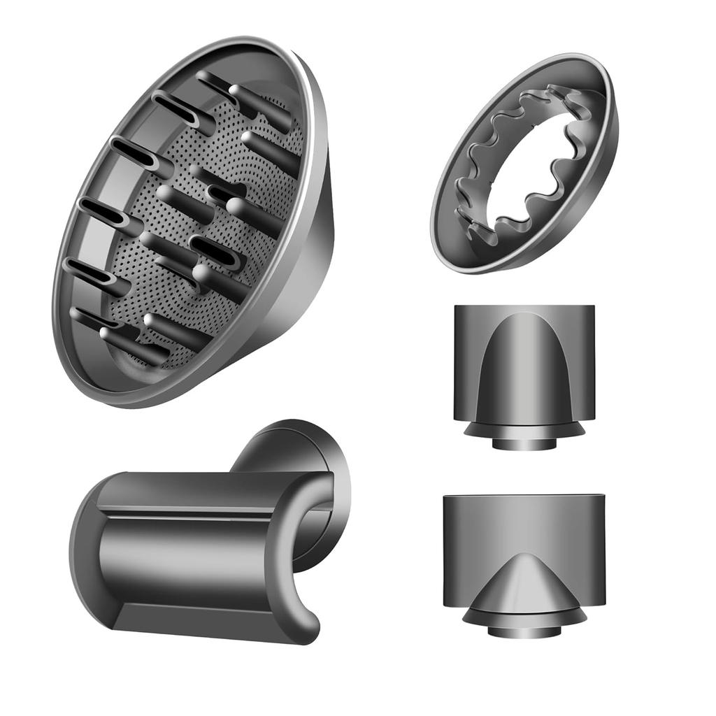 Hair Diffuser Attachment Nozzles for Hair Dryer Hd01 Hd02 Hd03 Hd04 Hd08 Hd15-Diffuser Attachment for Hair Dryer-Styling Flyaway Attachment Nozzles