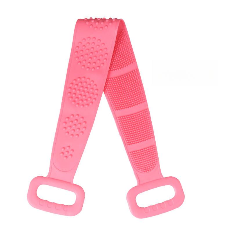 Long Strip Pull Back Strip Bath Brush, Men and Women Double-sided Long Strip Rub Back Rub Ash Rub Mud Bath Massage Bath Towel