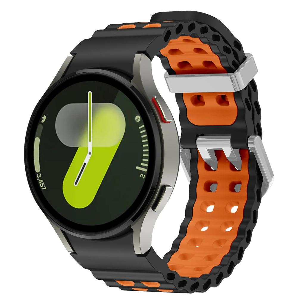 Armband für Samsung Galaxy Watch 7/6/5 Pro/4 classic 40mm 44mm Sport Silikon Keine Lücken Handgelenk correa Armband Galaxy Watch 7 Armbänder