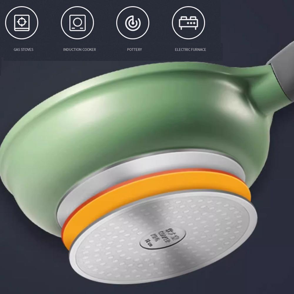 COOKER KING Medical Stone Pan Non-Stick Frying Pan Low Oil Smoke Pan Household Applicable To Gas Stove Steak Frying Pan