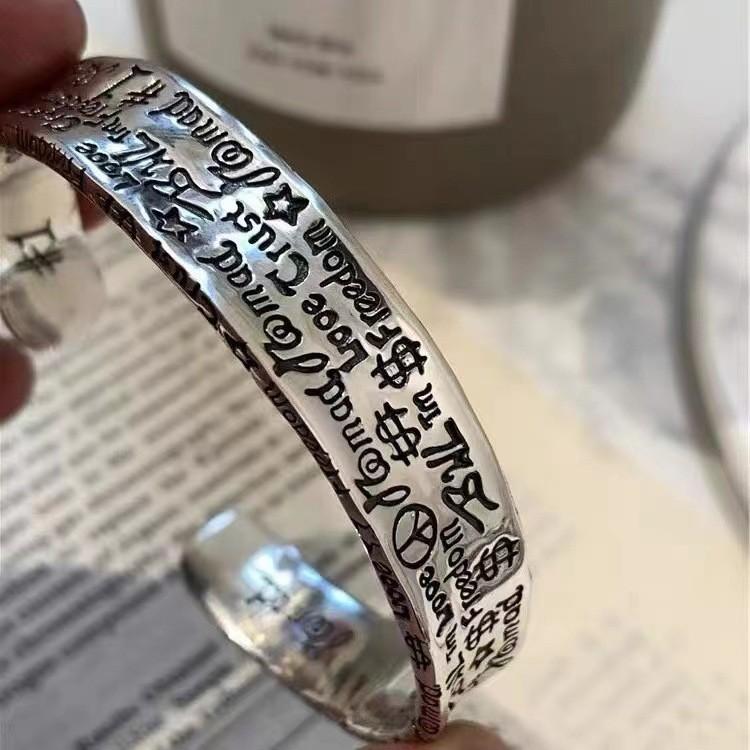 Stylish Graffiti Vintage Bracelet Unisex Allmatch Design Highend Feel