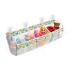 3 Compartment Horizontal Large Openings Bath Toy Organizer for Tub Capacity Upgrade Bath Storage and Holder Easy Sorting