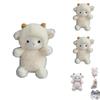 Soft And Huggable Plush Polk Lamb Doll For Kids Perfect Home Decoration And Christmas Gift