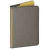 UNIQ Belmont RFID Blocking Passport Case Gray and Yellow
