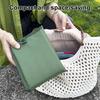 Folding Sitting Pad Waterproof Oxford Cloth Sit Pad Portable Foldable Camping Seat Cushion with Carabiner for Backpacking Hiking Picnics Outdoor Use