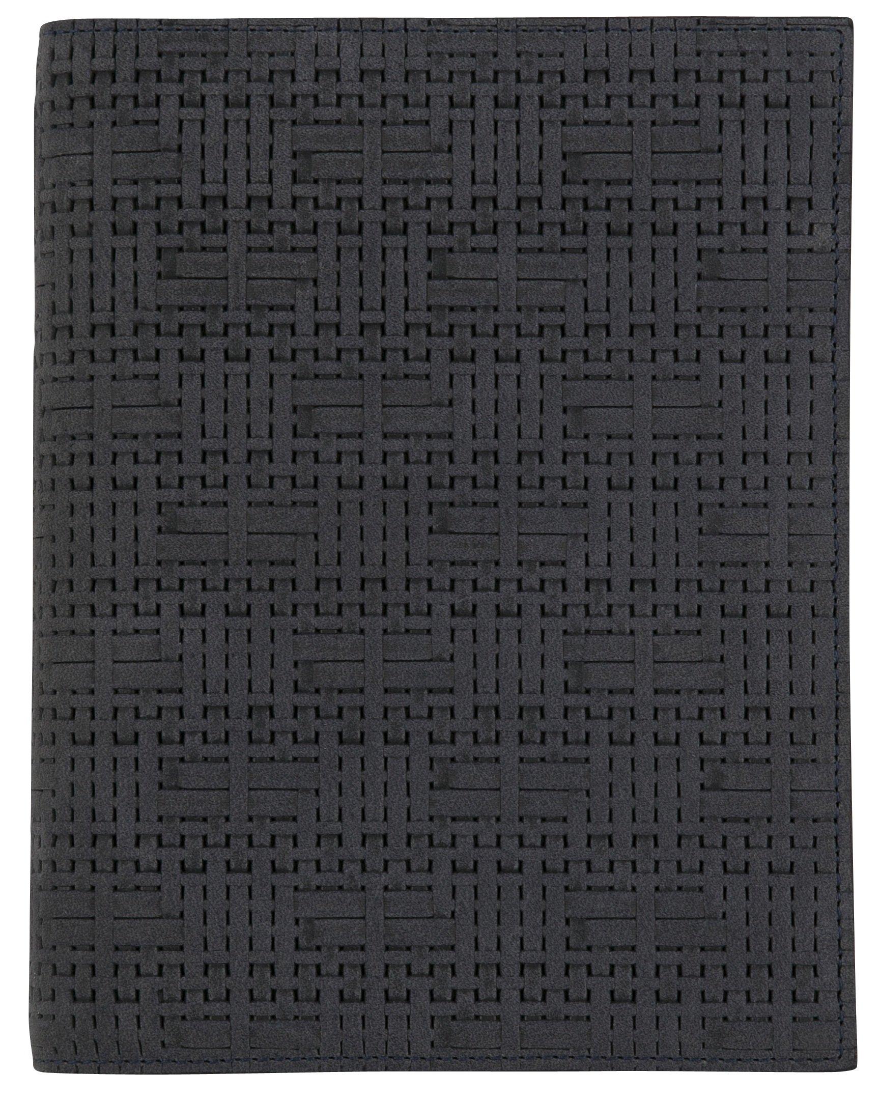 

Franklin Planner System Notebook Mesh Embossed Binder 63145 Compact Size Navy