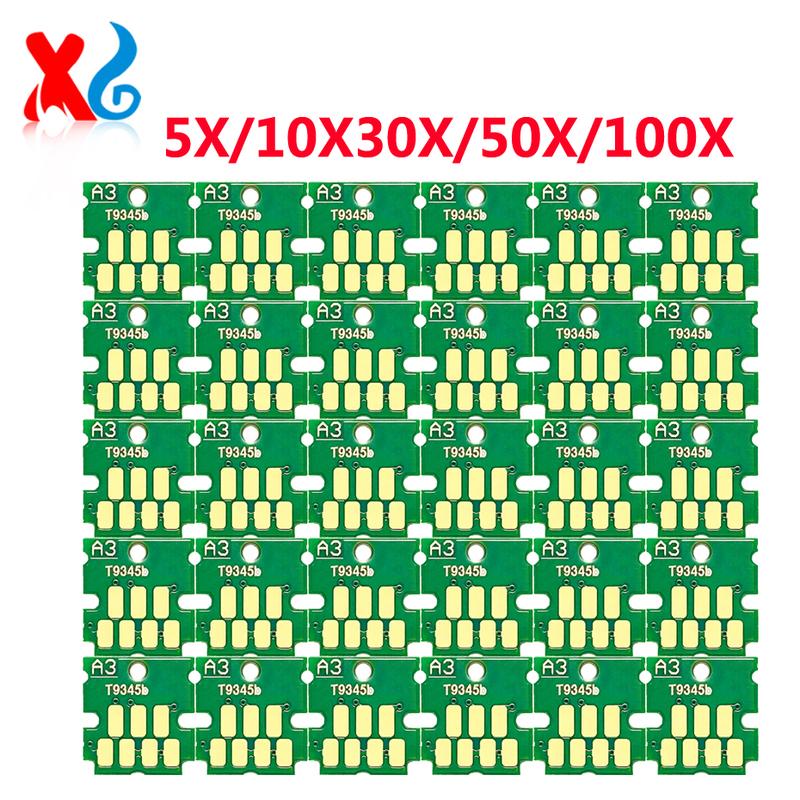 5X/10X/30X/50X/100X C9345 Maintenance Box Chip For EPSON L8050 L15150 L15158 L11160 L6550 L8180 L8168 L8160 WF7840 ET8550 ET5800