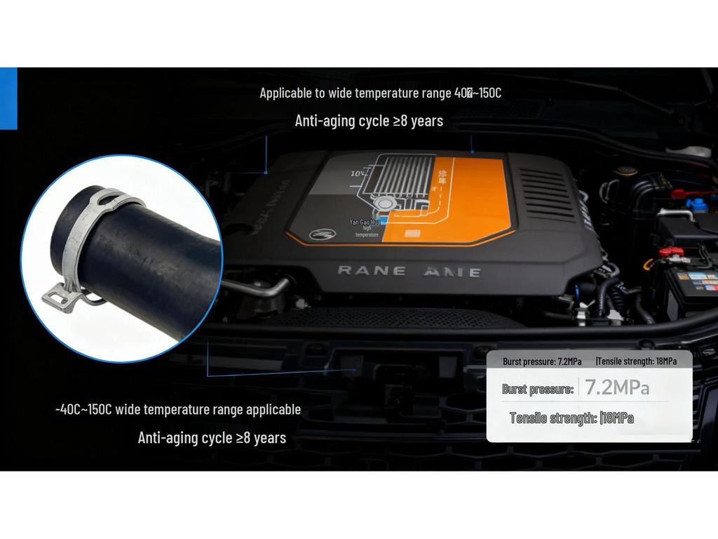 Land Rover Range Rover LR017361 Rubber Hose Water Pipe Car Accessory