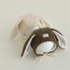 Cute Rabbits Ear Infant Hat With Thick Plush Hat Perfect For Cold Weather Headwear For Boys And Girls