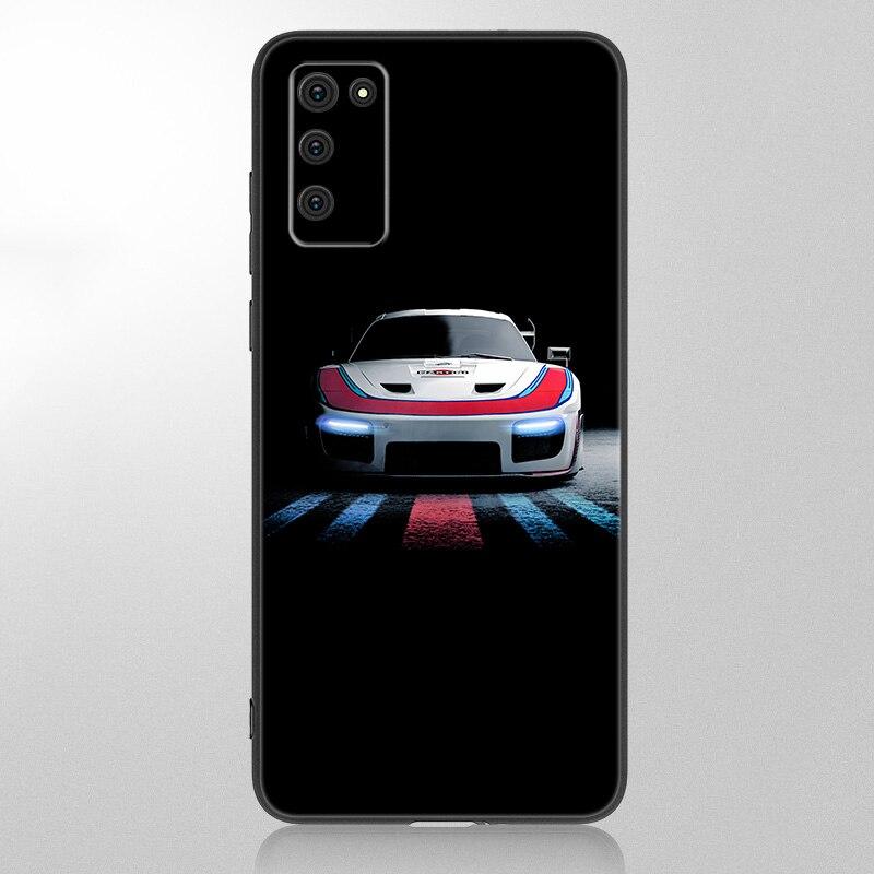 Cool Sports Car Phone Case For Samsung Galaxy A12 A02S A22 A32 A52 A72 A71 A51 A41 A31 A21 A11 A50 A70 A10S A20S Black Cover