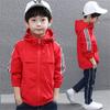 Giacca in pile bifacciale per bambini, abbigliamento autunnale per bambini, giacca sportiva impermeabile antivento per bambini.