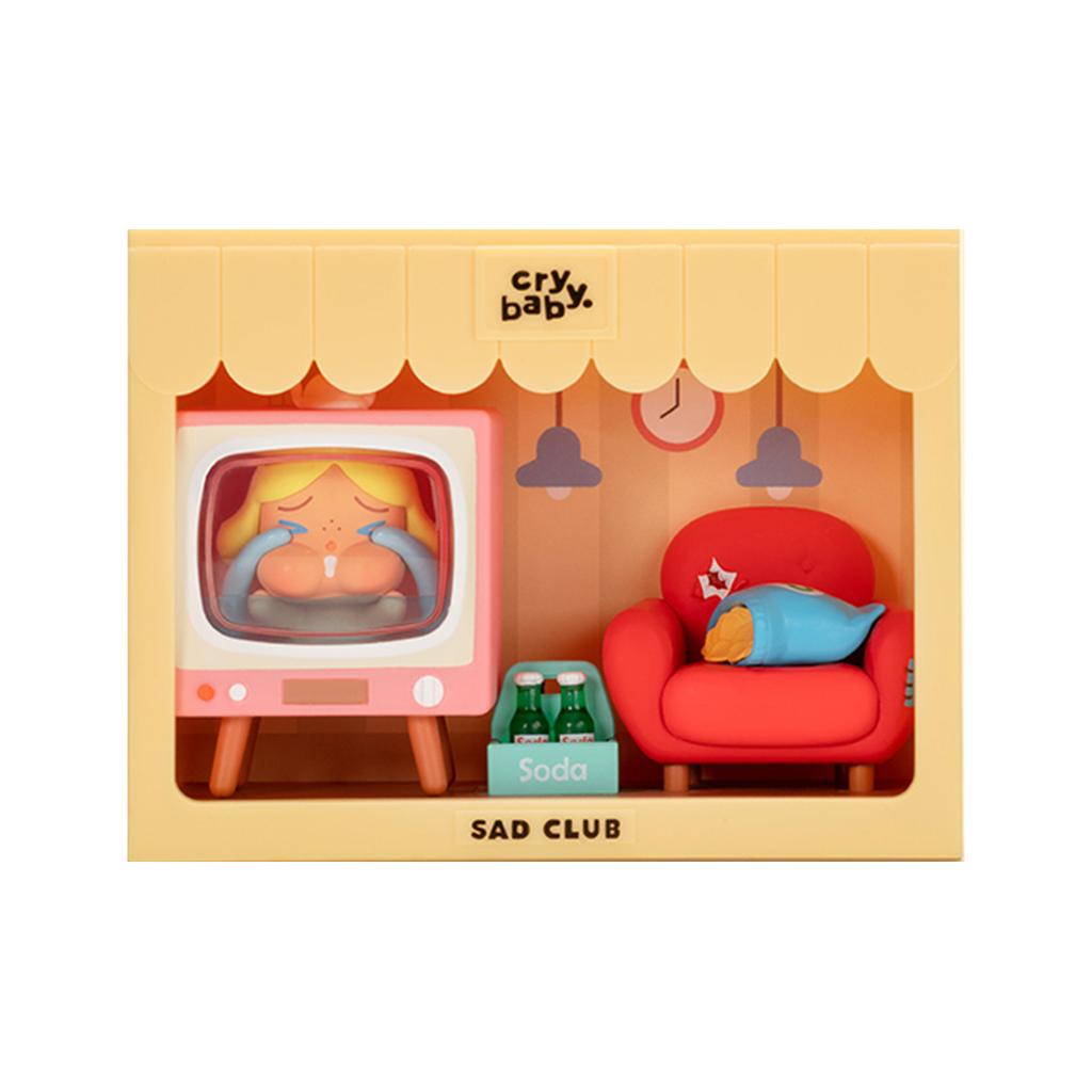 New POP MART CRYBABY Sadness Club Collection Mystery Boxes Single Mystery Box/Full Box 8 Pcs PPMT-2312-0078