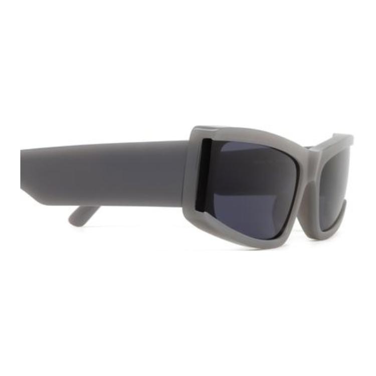 Balenciaga Inside Letter Acetate Irregular Shape Sunglasses Unisex Sunglasses Black BB0301S003