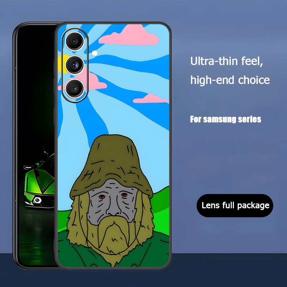 

Sassy The Sasquatch Cartoon Phone Case For Samsung Galaxy S26 S25 S24 S23 S22 S21 Plus Ultra Note20 Soft Black Galaxy S26