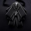 Mens Luxury Korean Suit Shirt Bow Tie Wedding Grooms Gift Heartshaped Lapel Accessory