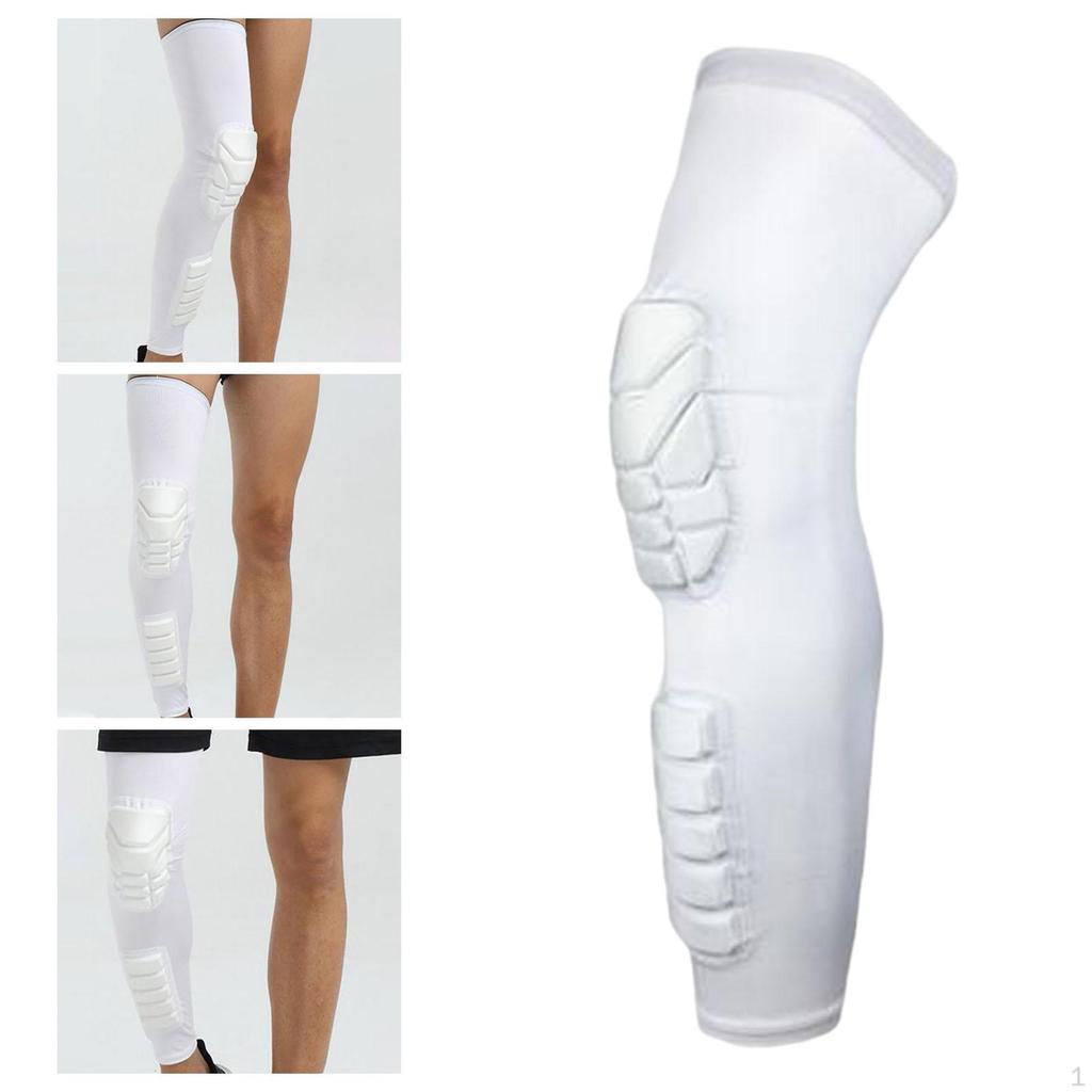 Protective Knee Pads Compression Leggings Safety Guard Pad Support for Adults Volleyball Sno