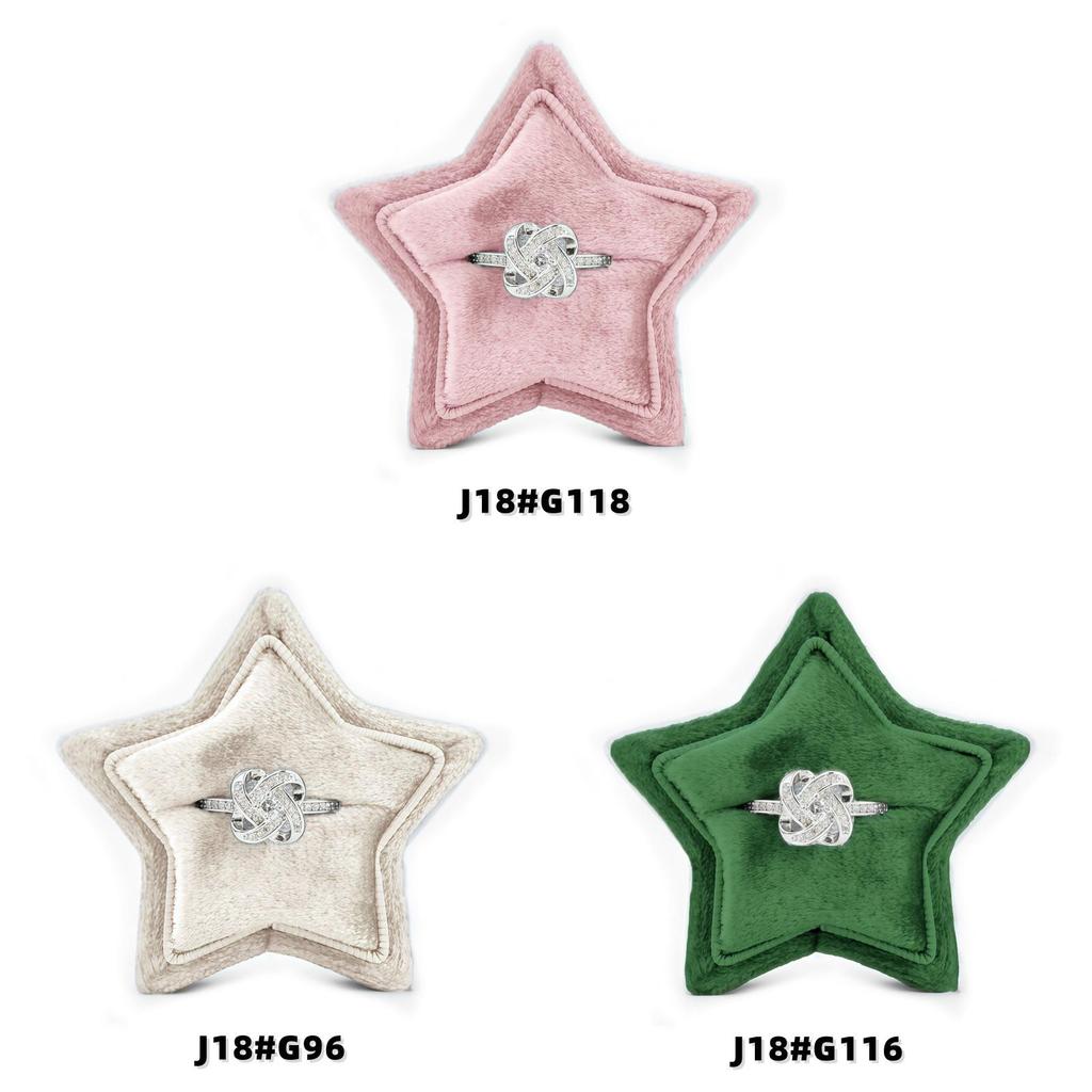 Elegant Velvet Ring Box For Jewelry Storage And Gift Packaging