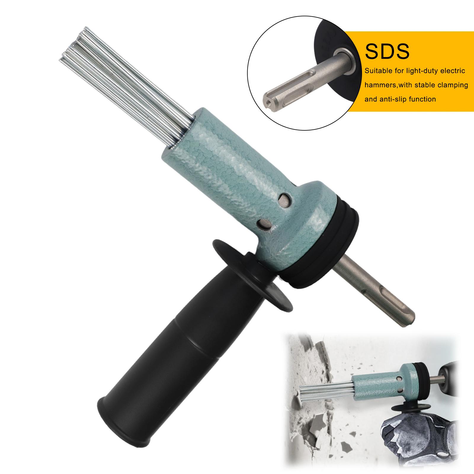

Industrial Needle Scaler Adapter SDS For Electric Hammer Concrete Drilling