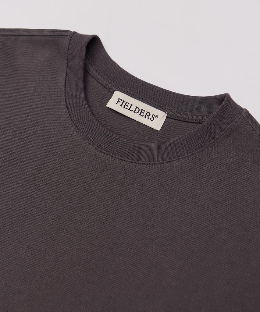 Pildeoseu Man Essential Long Sleeve Tee Charcoal