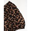 2026 New Women's Leopard Print V-Neck Cardigan Slim Fit Knit Sweater with Button Design and Long Sleeves