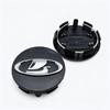 4pcs Black Silver LADA Logo Emblem Car Wheel Center Caps 57MM 50MM Wheels Hub Cap Rim Hubcaps Dust Cover Replace Car Accessories