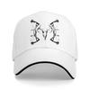 Deerskull Compound Bow Baseball Cap Men Hats Women Visor Protection Snapback Archery Caps