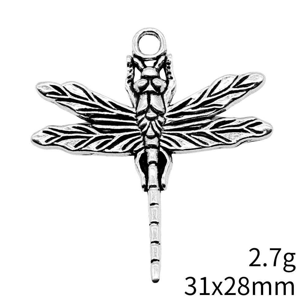 Birthday Gifts Charms Bracelet Italian Dragonfly Charms Pendant Backpack Pendant Accessories