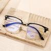 2024 Summer Ultra-Light Titanium Business Glasses - Unisex Anti-Blue Light Myopia Eyewear, Style 15016