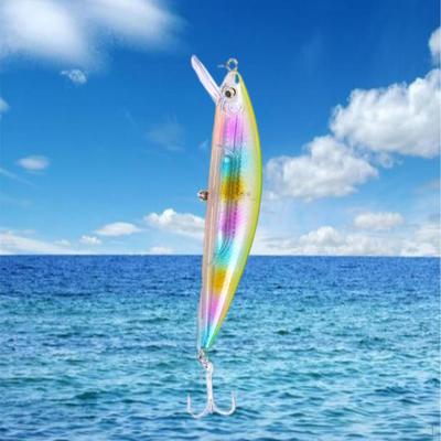 Long Casting Saltwater Sinking Minnow 130mm Tungaten Weight Fishing Seabass Hard