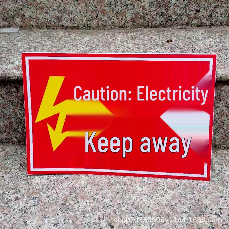 Reflective No Smoking/Open Flames Warning Sign for Critical Areas 20x30CM