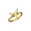 New Luxury Women's Butterfly & Angel Ornament Ring