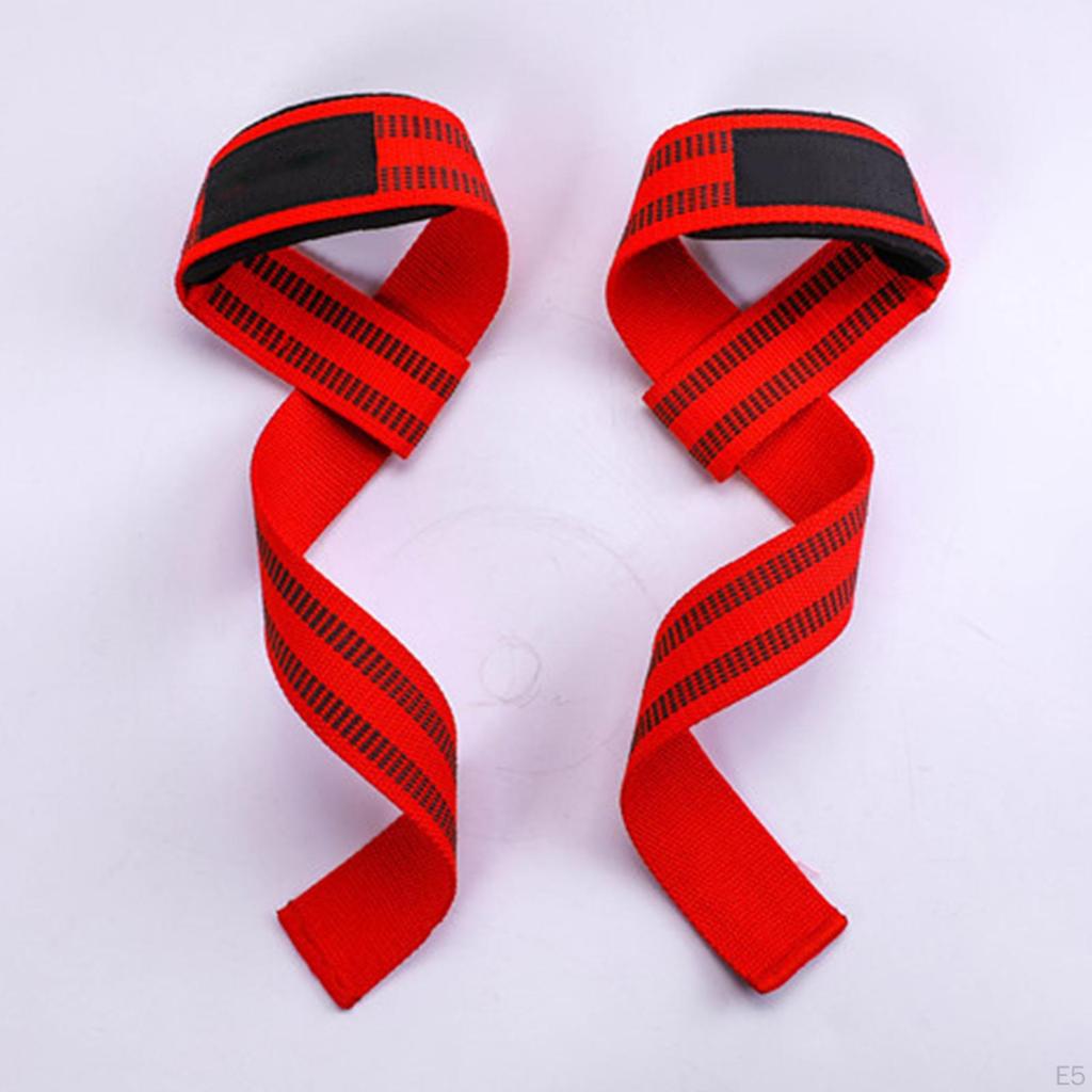 1 Paar Strong Weight Lifting Straps Durable Solid Elbows Wrist Support Wraps Professional