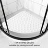 Non-slip Shower Mat, Non-slip Bath Mat for Bathtub, Drainage for PVC, Anti-mold and Shower for Home, Hotel, Bathroom