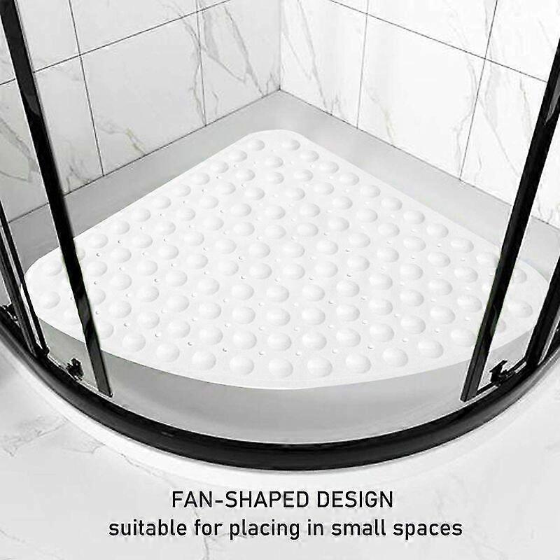Non-slip Shower Mat, Non-slip Bath Mat for Bathtub, Drainage for PVC, Anti-mold and Shower for Home, Hotel, Bathroom