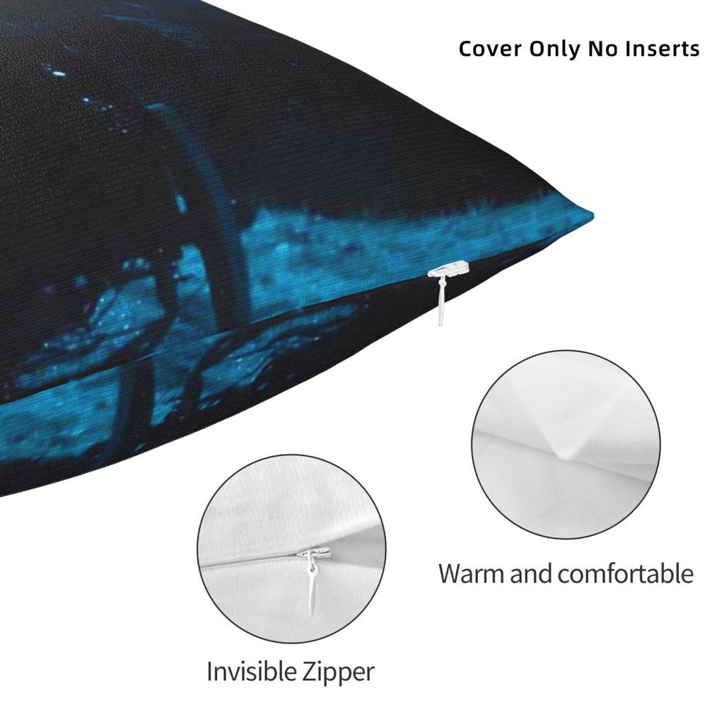 Nosferatu Gothic Horror Film Pillowcase Polyester Linen Velvet Pattern Zip Decor Pillow Case Car Cushion Cover