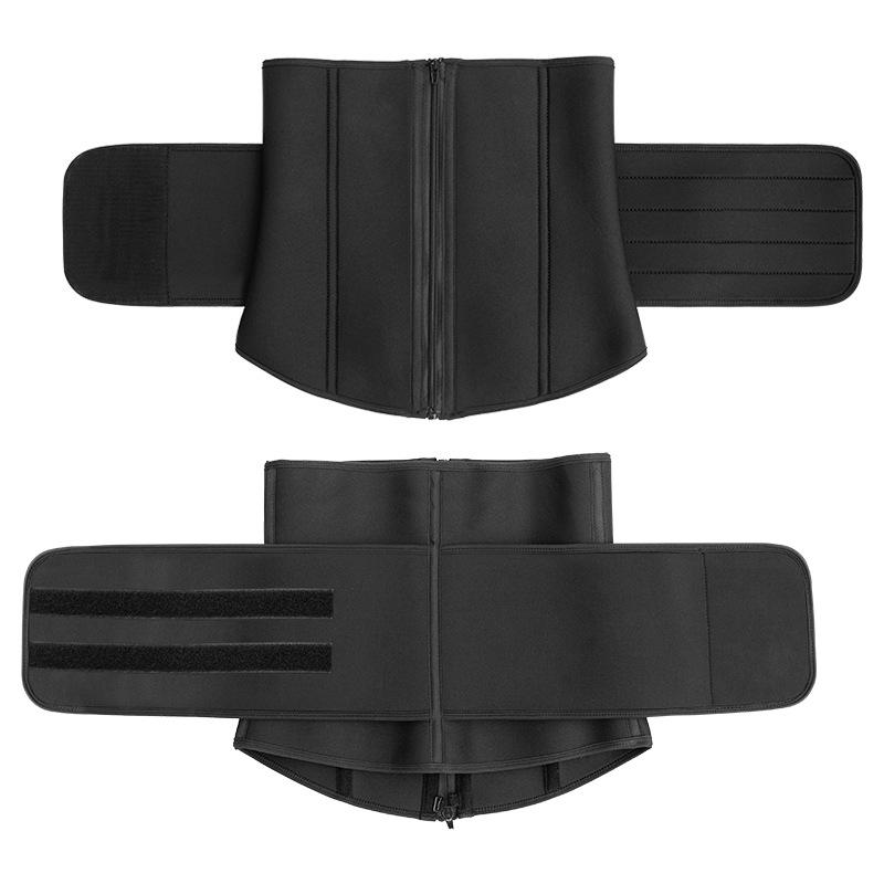 Neoprene Waist Cincher with Back Support, Sweat Enhancing Tummy Control Shaper Corset