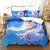3D Print Anime New Frieren Printed Bed Set Duvet Cover Pillowcase Bedding Set Bed Linen Sheet Quilt Cover Full Queen King Size