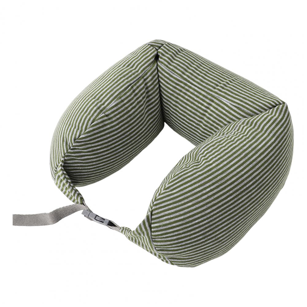 

Подушка для путешествий в форме буквы U, регулируемая подушка для шеи с завязкой, супермягкая регулируемая подушка для путешествий в форме буквы U со скрытым креплением для шеи