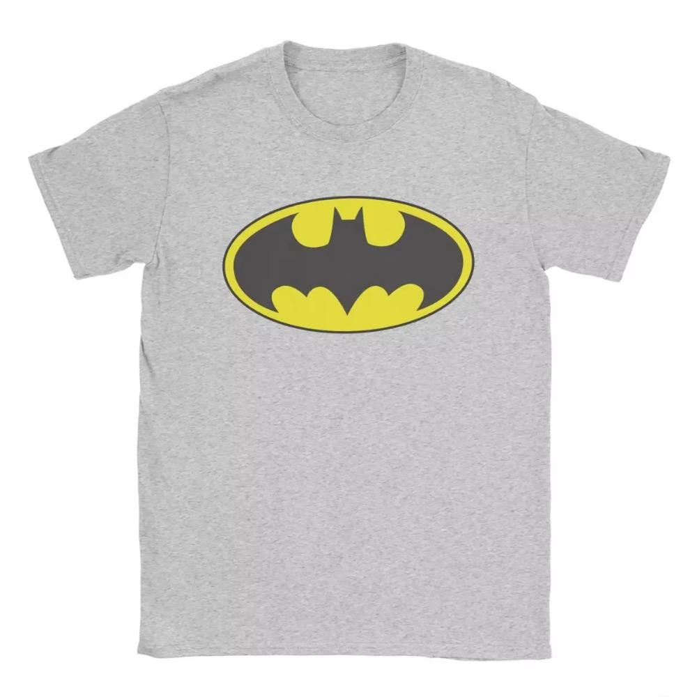 Bated Symbol Logo T-Shirt für Herren Reine Baumwolle Lustiges T-Shirt Rundhalsausschnitt Cartoon T-Shirt Kurzarm Kleidung 6XL
